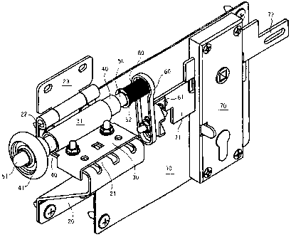 A single figure which represents the drawing illustrating the invention.